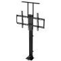 Motoriseret tv Lift Stand Mount Bracket med fjernbetjening til