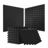 Acoustic Foam Panels 36 Pack 12 x 12 x 2 in for Studio Wall and Ceiling