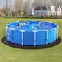 24ft rund poolforingspude til overjordisk pools kraftig