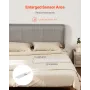 Early Alert Bed Alarm System, Wireless Bed Sensor Pad with Call Button & Pager, Pre-Alert Safety Bed Alarms and Fall Prevention 