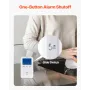 Early Alert Bed Alarm System, Wireless Bed Sensor Pad with Call Button & Pager, Pre-Alert Safety Bed Alarms and Fall Prevention 