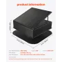 Roof Attic Exhaust Fan, 35W Smart Solar Roof Ventilation Fan Auto Temperature Control, 2400 CFM Airflow Built-in Brushless DC Mo