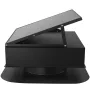 Roof Attic Exhaust Fan, 35W Smart Solar Roof Ventilation Fan Auto Temperature Control, 2400 CFM Airflow Built-in Brushless DC Mo