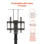 Motoriseret tv Lift Stand Mount Bracket 132 lbs belastning med