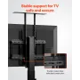 Motoriseret tv Lift Stand Mount Bracket 132 lbs belastning med