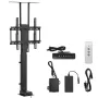 Motorized TV Lift Stand, 132 lbs max Load Adjustable TV Lift Stand Mount Bracket, Vertical Electric TV Bracket with Remote Contr
