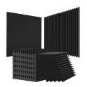 Acoustic Foam Panels 50 Pack 12 x 12 x 2 in for Studio Wall and Ceiling