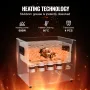 Trasonic Cleaner Rengøringsmaskine med kurvvarmer og timer 240W