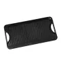 20x10 i reversibel grillbageplade Forkastet BBQ pan støbejern