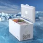Chest Freezer 12.8 cu.ft / 345 L Large Deep Freezer & 4 Removable Baskets