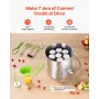 Canning Supplies Starter Kit, 9 Pieces Stainless Steel Water Bath Canning Kit for Beginners, Canning Tools Set: Pot, Rack, Lid, 