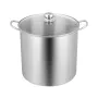 Canning Supplies Starter Kit, 9 Pieces Stainless Steel Water Bath Canning Kit for Beginners, Canning Tools Set: Pot, Rack, Lid, 