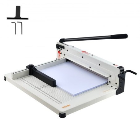 Paper Cutter 17 "A3 Guillotine Paper Trimmer 400 Sheet Capacity Metal Base