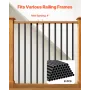 Trappe Balusters 51 Pack 36 i aluminiumspindler med