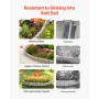 Faux Stone Landscape Edging 46.8 x 3.9 in Realistic Lawn Edging, Flexible Brick-Sized Garden Edging Border with Anchoring Spikes