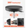 Rolling Mechanic Stool with Wheels, 300 lbs Capacity Garage Seat/Work Stool, Adjustable Height (16.5-21.7 in) Roller Creeper Sea