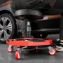 Rullende mekanisk afføring Justerbar garage sæde 300 kg