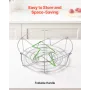 Canning Pot with Rack and Glass Lid 21 QT Rustfrit stål vandbad
