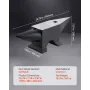 Cast Steel Anvil, 132 Lbs(60kg) Single Horn Anvil with Large Countertop and Stable Base, High Hardness Rugged Round Horn Anvil B