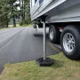 ELING PADS 5000 LBS 4 PCS RUBBER TRAILS JACK PADS TIL 10 "RUND