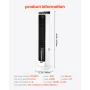 40 "Oscillerende tårnventilator 24 timer Timer 23.3ft/s
