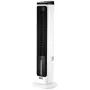 Tower Fan, 23.3ft/s Velocity Quiet Floor Fan, 70° Oscillating Fans for Indoors with 9 Speeds, 4 Modes, 24H Timer, Portable Stand