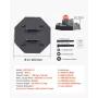RV Leveling Pads, 4-Pack Rubber Trailer Jack Pads, Each with 5000 lbs Capacity, Standard Jack Stabilizer Pad with Large Surface 