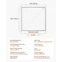 Kæde link hegn gate fit 3 ft x 4 ft have hegn gate stillinger