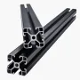 4PCS 39.4 in (1000mm) T Slot 4040 Aluminum Extrusion Profile, European Standard Anodized Linear Rail, High-Strength Extruded Alu