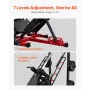 Leg Press Hack Squat Machine, Adjustable Leg Press Combo with Linear Bearing and Weight Storage, Lower Body Special for Home Gym