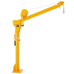 Pickup Truck Crane Hoist Crane 1100 lbs med manuel vinsj 360 ° Hoist Lift