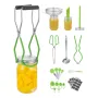 Canning Supplies Starter Kit 9 PCS Rustfrit stål vandbad