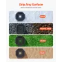 RV Leveling Pads, 4-Pack Rubber Trailer Jack Pads, Each with 5000 lbs Capacity, Jack Stabilizer Pad with Large Surface Area, Sui