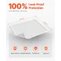 Disposable Underpads, 21" x 36" Incontinence Bed Pads, Super Absorbent Chux Pads with 5-Layer Protection for Bed Sofa and Mattre