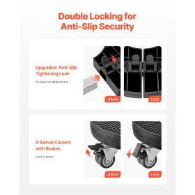 Brystfryser 17.2 cu.ft / 488 L stor dyb fryser og 4 aftagelige kurve