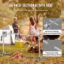 56 "Elektrisk BBQ Rotisserie Grill Kit Rustfrit stål Grill 132