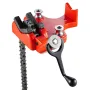 Heavy-Duty Pipe Chain Vise, 1/4" - 6" Pipe Capacity, 28" Rugged Chain & Cast Iron Base, Industrial-Grade Pipe Clamping for Plumb