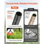 Chain Link Fence Gate Fit 2,2-6 ft x 6 ft Garden Gate Posts