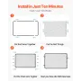 Chain Link Fence Gate Fit 2,2-6 ft x 6 ft Garden Gate Posts