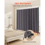Room Divider, Portable Panel Room Divider with Wheels Curtain Divider Stand, Freestanding Room Divider Privacy Screen for Office