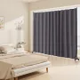 Room Divider, Portable Panel Room Divider with Wheels Curtain Divider Stand, Freestanding Room Divider Privacy Screen for Office
