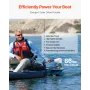 86lb 24V tryk elektrisk trolling motorisk saltvand trolling