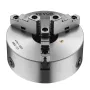 3-Jaw Lathe Chuck, 8 Inch (200 mm), Self-Centering Chuck with 2 1/4 in-8 Threaded Backing Plate, 0.16-7.87 in (4-200 mm) Clampin