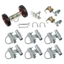 Kæde link rullende port kit galvaniseret stål rullende hegn 6