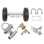 Kæde link rullende port kit galvaniseret stål rullende hegn 6