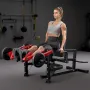 Leg Extension and Curl Machine, Seated Leg Rotary Extension for Thigh, Adjustable Lower Body Specialty Exercises Equipment, Heav