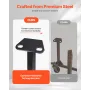 Engine Stand, 750 LBS (340 KG) Load Capacity Engine Motor Stand, Heavy-Duty Steel Motor Holder with 4 Swivel Casters and 4 Hook 