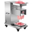 Commercial Meat Cutter Machine 1100 LB/H Meat Cutter Electrical 750W Slice Machine Commercial 3mm Blade Restaurant Food Slicer