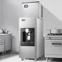 Commercial Ice Maker, 500 Lbs/Day Ice Maker Machine, 180 Lbs Large Ice Storage Bin with 20 Lbs/Min Automatic Ice Dispensing, Sel