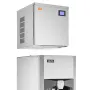 Commercial Ice Maker, 400 Lbs/Day Ice Maker Machine, 180 Lbs Large Ice Storage Bin with 20 Lbs/Min Automatic Ice Dispensing, Sel
